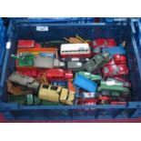 A Quantity of Mid XX Century Dinky Vehicles, and a small quantity of later Corgi Vehicles, cars/