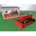 Dinky Supertoys No. 561 Blaw Knox Bulldozer, red, very good plus, with tracks, boxed with correct