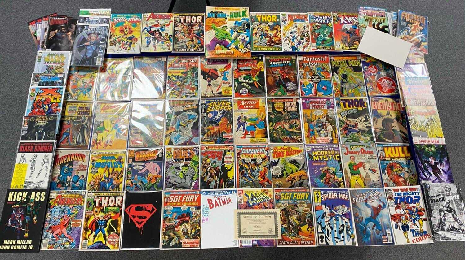 Approximately One Hundred and Sixty 1960's to Modern American Comic Books. To include comics by