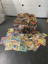 Approximately One Thousand American Comics. 1960's to modern, (4 Boxes).