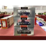 Three Corgi Vanguards 1:43rd Scale Diecast Model Drive Time Collectors Limited Edition 'Chrome'