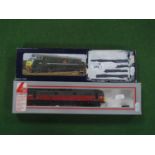 Two "OO" Gauge/4mm Bo-Bo Locomotives, a Hornby Ref R5289 "Post Haste" Class 86/2 Electric, BR