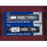 Two Dapol 'N' Gauge Cased Ref No. 2D-022-009 Class 66 Bo-Bo Diesel Locomotives "Trans Pennine