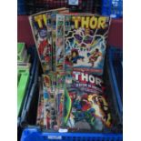 Approximately Thirty Five The Mighty Thor - Marvel Comics, editions appear to be within the range