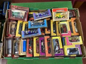 Aprroximately Thirty Five Boxed Diecast Model Vehicles by Matchbox, Lledo, mostly Models of