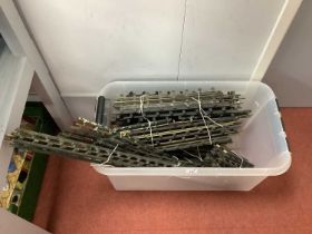 A Quantity of Original Mid Xx Century 'O' Gauge/7mm Three rail Track, by Bassett-Lowke, all used.