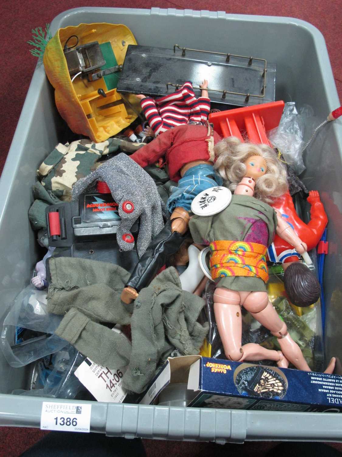 A Quantity of Action Figures, and similar items.