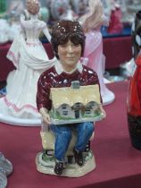A Kevin Francis Four Famous Ceramic Cottages David Winter Toby Jug, modelled by Douglas V. Tootle,