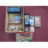 A Quantity of Mid XX Century Toys and Games, including Science sets and Constructional toys,