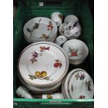 A Quantity of Royal Worcester 'Evesham', including cups, saucers and plates.