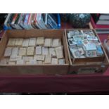 A Large Quantity of Full and Part Sets of Cigarette Cards:- Two Boxes