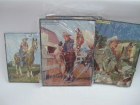 Roy Rogers Picture Puzzles, 'Frame-Tray Inlay' by Whitman Publishing, USA, 38 x 29cm, another
