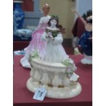 Coalport Classical Heroines Juliet Figurine, 22.5cm high.