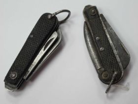 Colin Winhand, Sheffield Knife, stamped '1951' on bottle opener, tin/bottle opener, marlin spike,