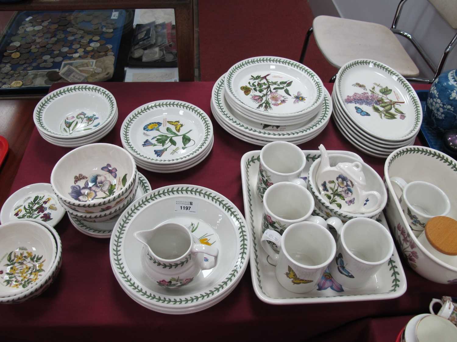 Portmeirion 'Botanic Garden' Table Pottery, of approximately forty-five pieces, to include dinner,