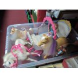 Barbie Horse and Carriage, including further horses and a Barbie doll.