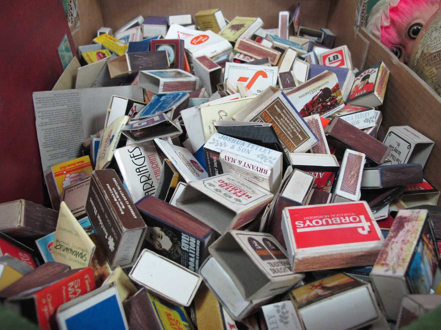 A Large Quantity of Matchboxe's, etc:- One Box