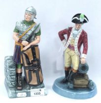 Royal Doulton 'The Centurion' Figurine and 'Officer of The Line' (2).