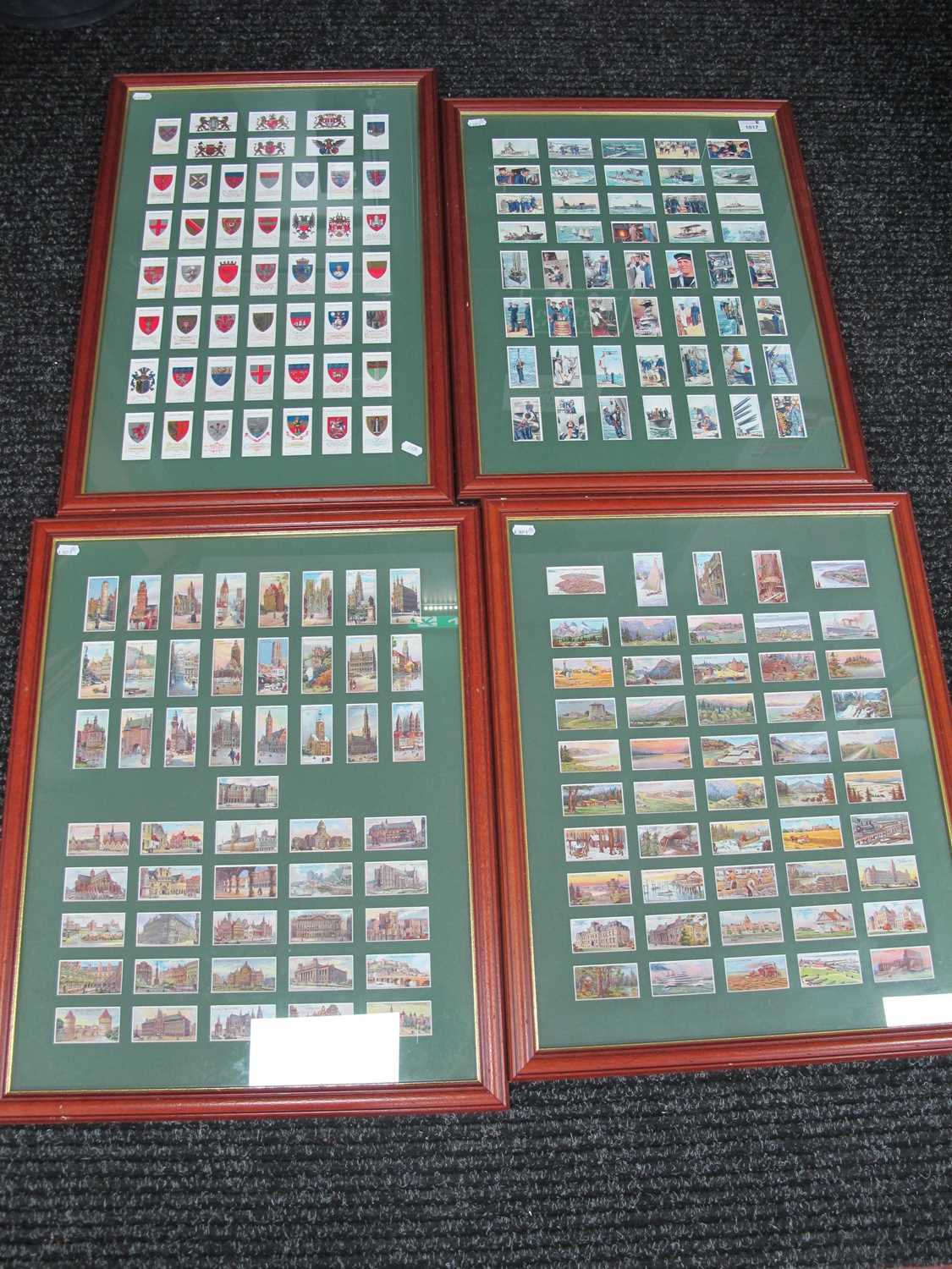 Wills Cigarette Cards - Arms of Foreign Cities, American scenes, European Cities, Park Drive