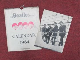 The Beatles Calendar for 1964, price six shillings, printed by Wembley Press Ltd, published by