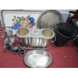 Champagne Bucket, tray, etc:- One Box