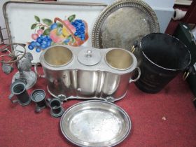 Champagne Bucket, tray, etc:- One Box