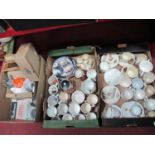 Commemorative Ceramics and Glass, nutbrown icing set, Pyrex ware, etc:- Three Boxes.