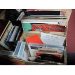 Frank Sinatra - records, vhs videos, various publications, postcard, etc:- One Box.