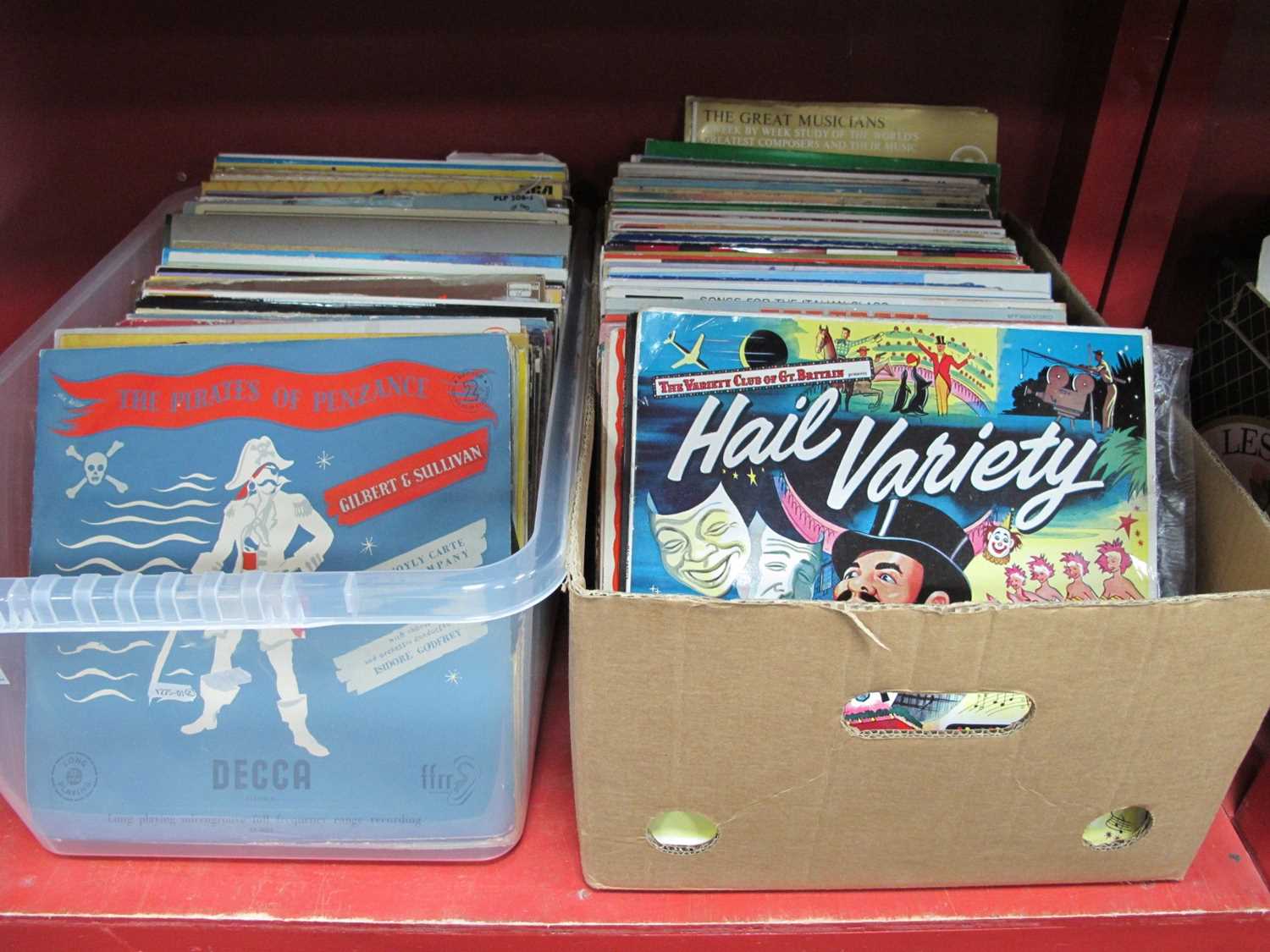 Classical and Opera Interest, over 180 lps dating back to the 1950s in this well cared for