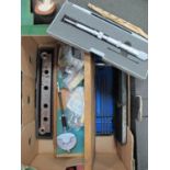 Mitutoyo No 146-106 Groove, micrometer, tenon gauge:- One Box.