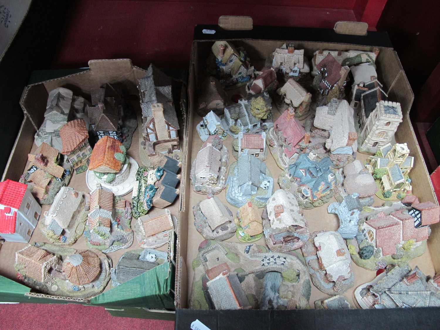 A Colleciton of Lilliput Lane and other Cottages:- Two Boxes.