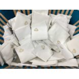 A Quantity of Fabric Jewellery Pouches :- One Box