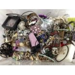 A Mixed Lot of Assorted Costume Jewellery :- One Box