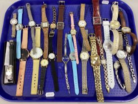 A Collection of Modern Ladies Wristwatches, including Lorus, Accurist, Playboy, Next, etc :- One