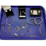 Nomination Bracelets, pendants on chains, modern fresh water pearl earrings, further earrings etc :-