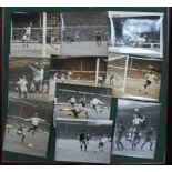 1966 World Cup Press Association Photographs, England Match Action v. Mexico (x 2), v. France (x