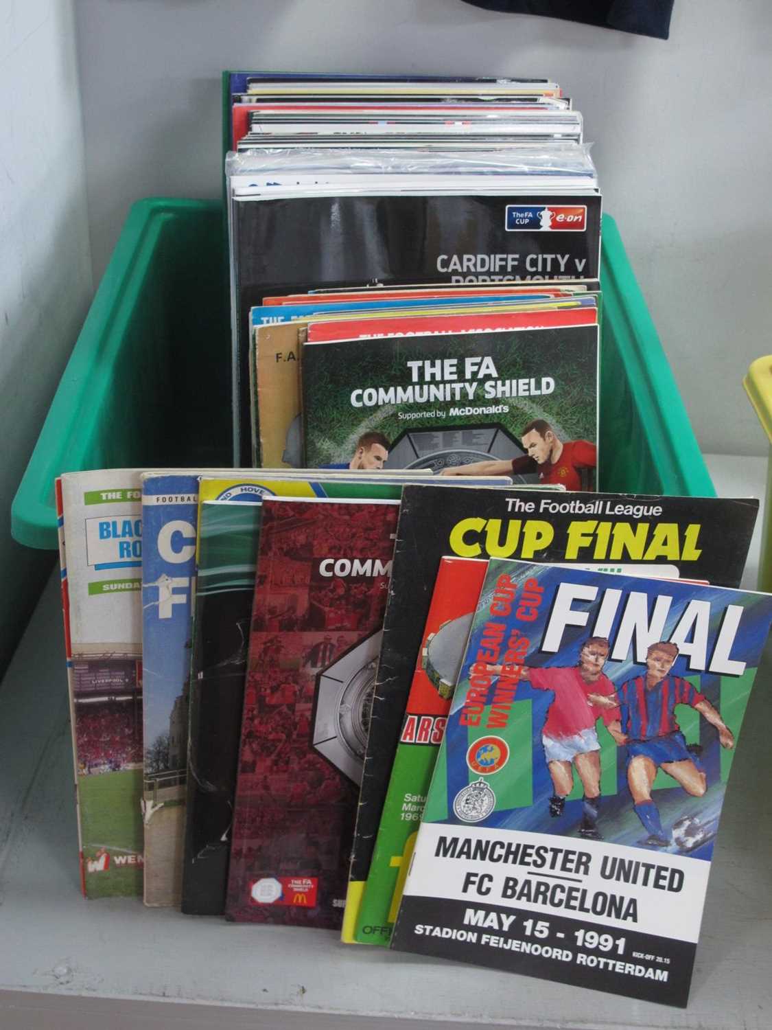 Cup Final Programmes - F.A Cup, League, European, Champions League, Non-League, etc, no