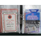 Bradford City Away Programmes, 1983-4 thirty issues, including at Halifax, Leeds - both West