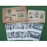 Chix Bubble Gum Football Picture Albums, Series one (complete) and two (eleven cards absent),