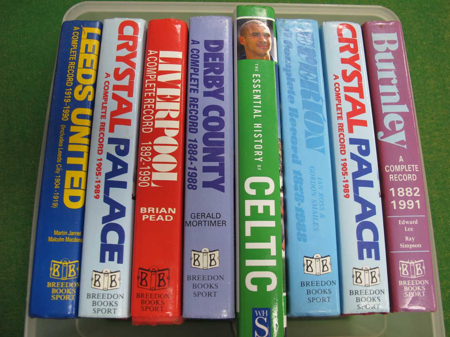 A Complete Record Breedon Books - Burnley, Everton, Liverpool, Crystal Palace (x 2), Derby, Leeds,