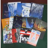 European Final Programmes - Eleven from the 2000's, plus others.