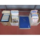 Derby County Programmes 1979-81, in a large binder, Smaller binder 1984-5 to 88-96, others including