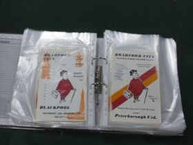 Bradford City Home Programmes 1971-2, twenty-six issues, including v. St. Mirren. 72-3 twenty-