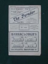 Bradford City 1934-5 Programme v. Brentford, for the Division 2 game, dated 13th October 1934 (