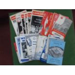 Sheffield United Twenty Eight Programmes 1955-72, including nine from the 50's, 61-2 V. Eintracht,