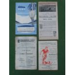 Barnsley Away Programmes, 1946-7 at Huddersfield - F.A Cup (poor) 49-50 at Stockport, 54-5 at