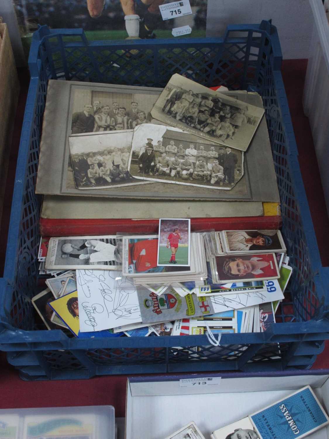 Early XX Century Sepia Photographs of Sheffield Sports and Athletic League Teams (x 5). Trade