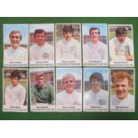 Leeds United Autographs - Bremner, Hunter, Lorimer, Gray, Cooper, Giles, Youth, Madeley, Bates,