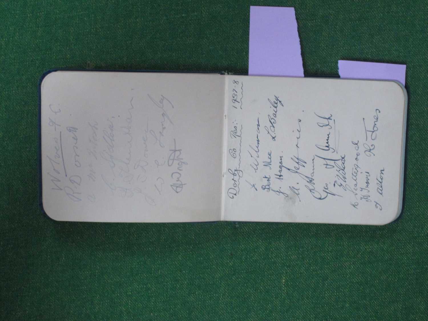 Autographs - Sheffield Wednesday 1937-8, including Hooper, Shiner, Millership. Reserves of - Bild 5 aus 11