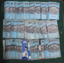 Manchester City Programmes, 1961-2 twenty-nine issues, 62-3 twenty-five issues, including league cup